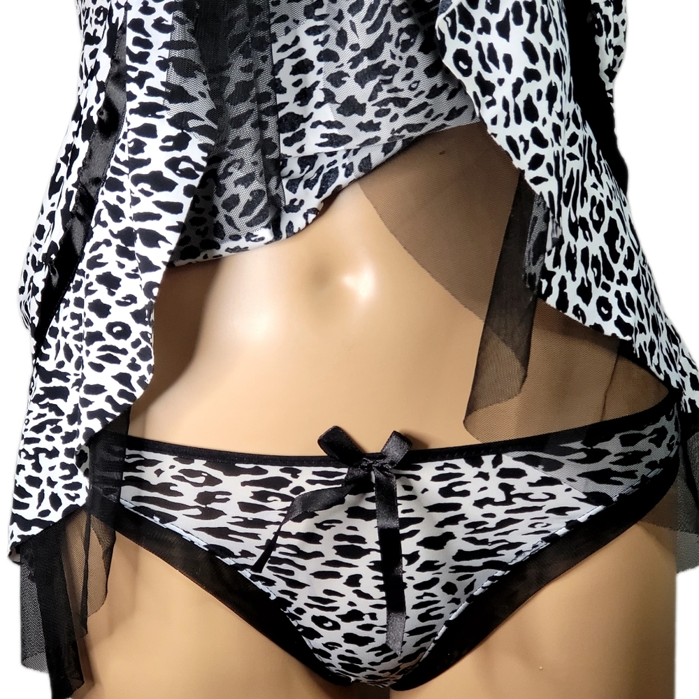 Black lingerie Babydoll set, Size M - 💥2/25$💥